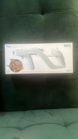 Wii Zapper With Box And Link Crossbow Game