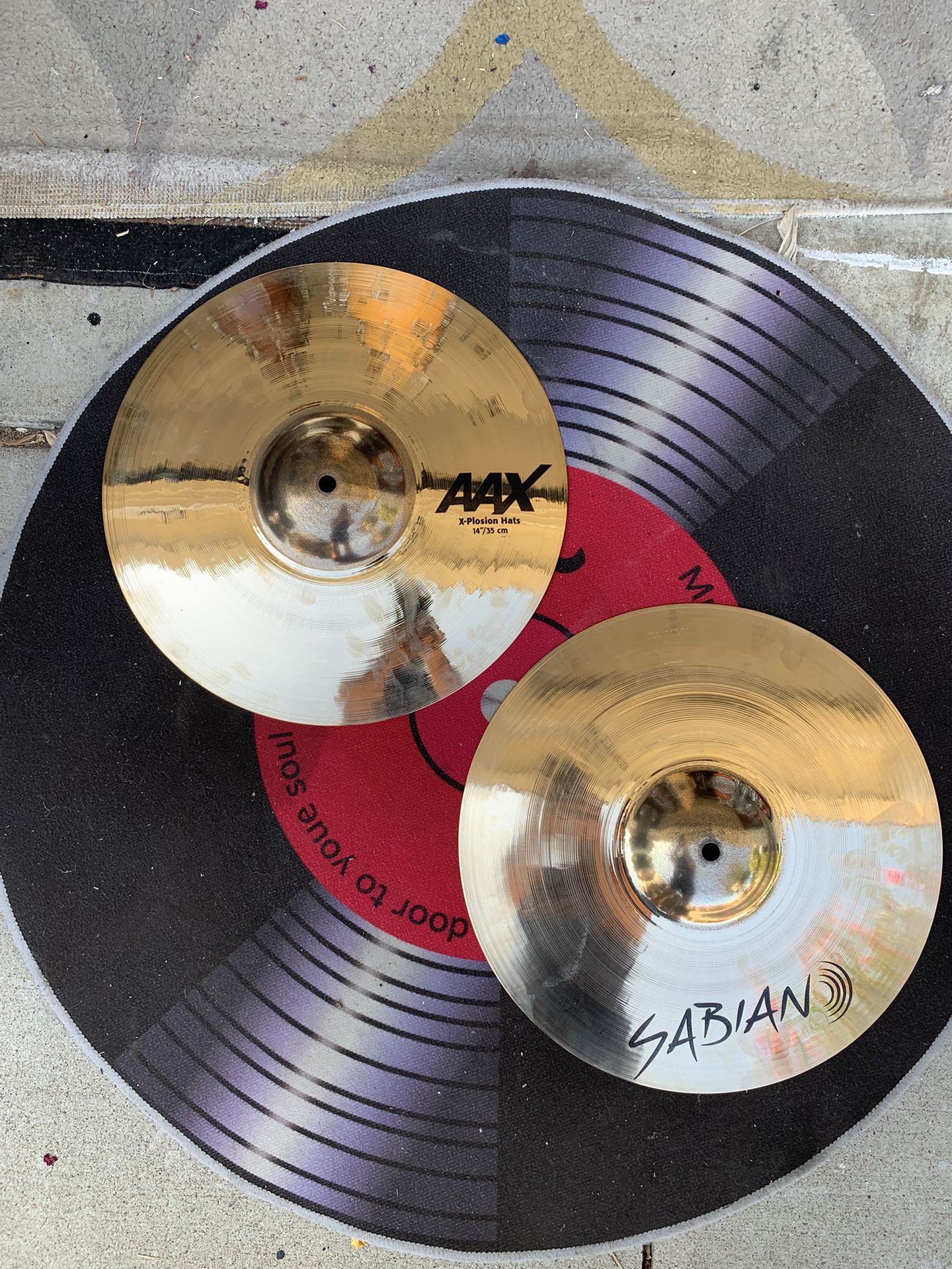 Sabian AAX Series 14” X-Plosion Hi Hat Drum Cymbal BRAND NEW Retails for $519