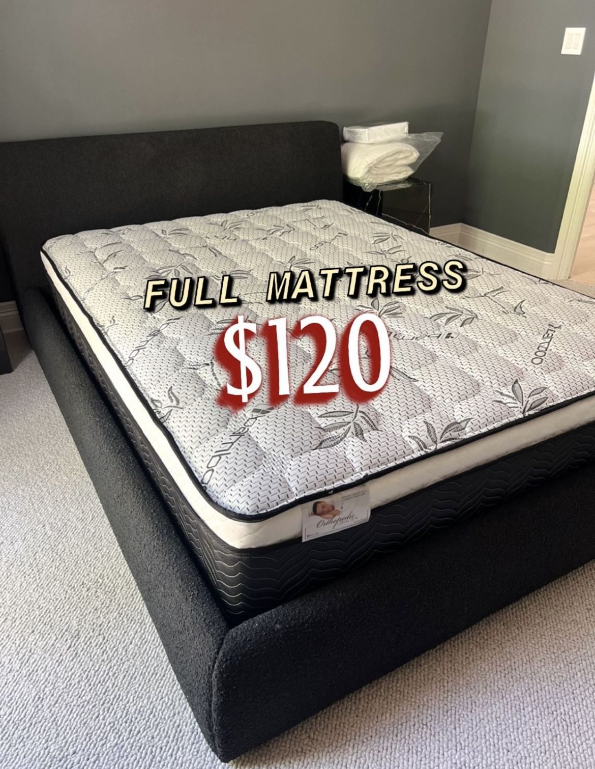New Full Mattress Only $120