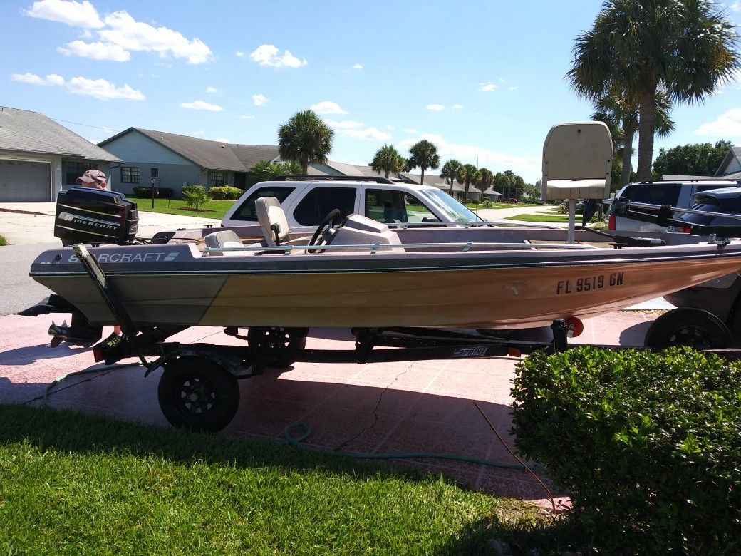 1987 starcraft bass boat for Sale in Frostproof, FL OfferUp