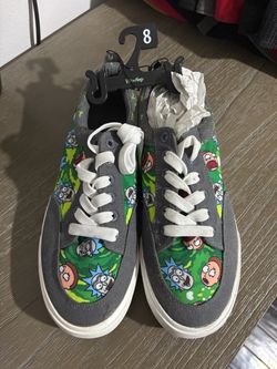 Rick and Morty Ground Up Shoes