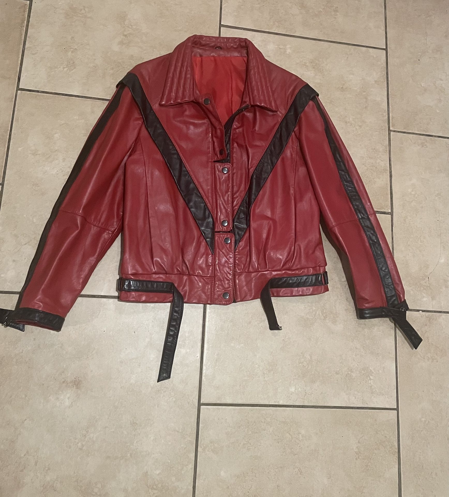Michael Jackson Thriller Replica Leather Jacket 