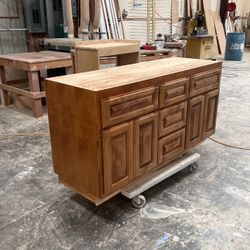 Double Sided Bathroom Vanity Cabinet 