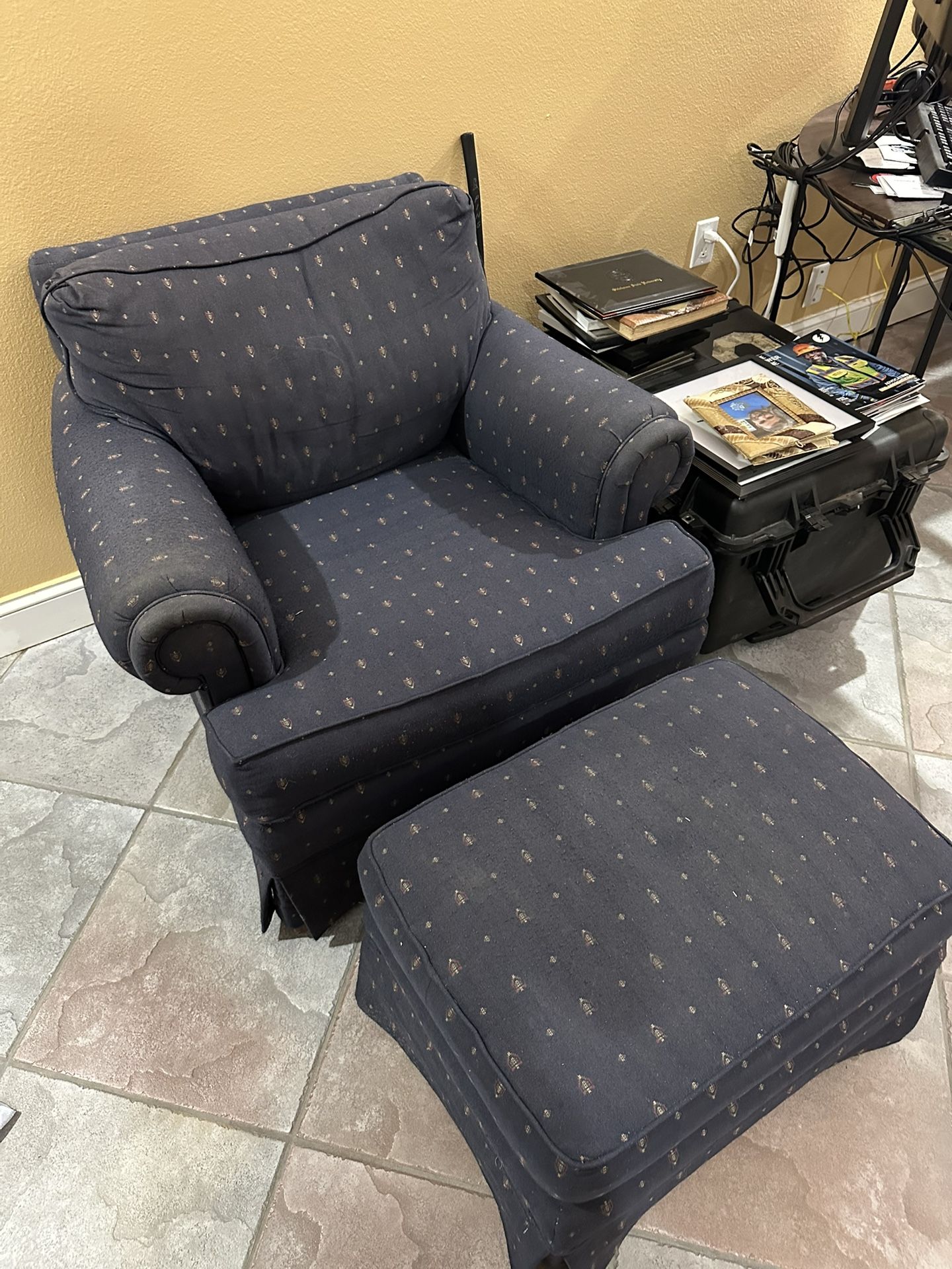 Chair And Ottoman