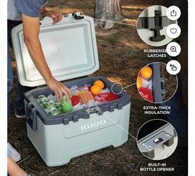 Hielra Igloo Hielera Nevera Overland de 50 QT, Verde