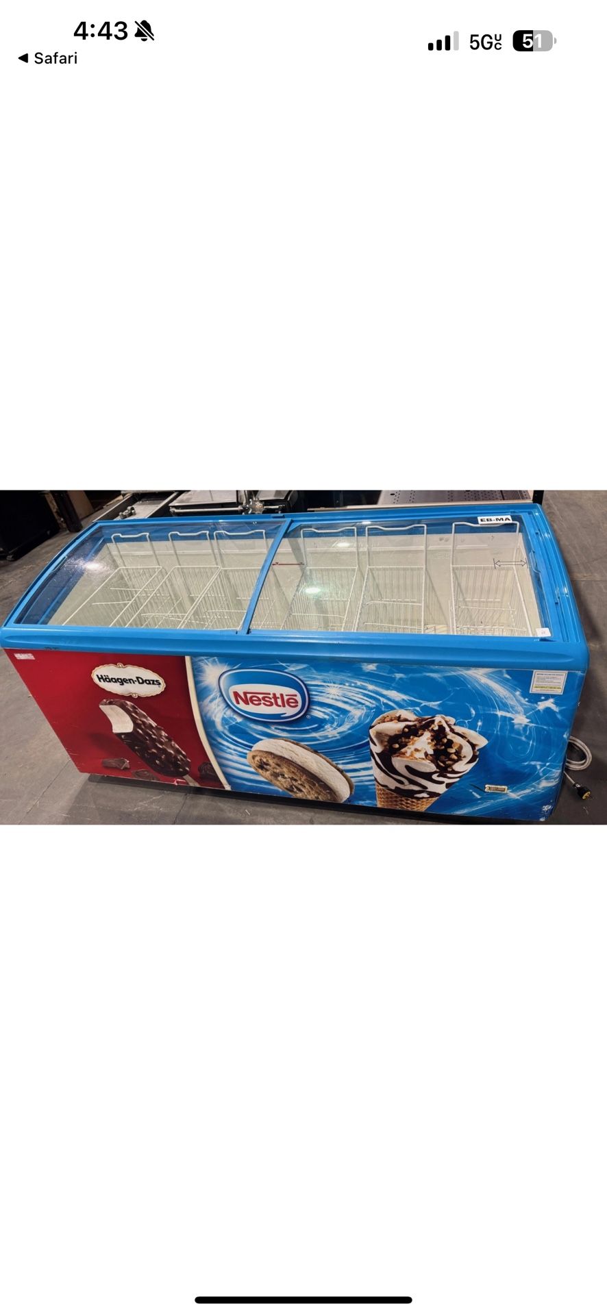Ice Cream Freezer 