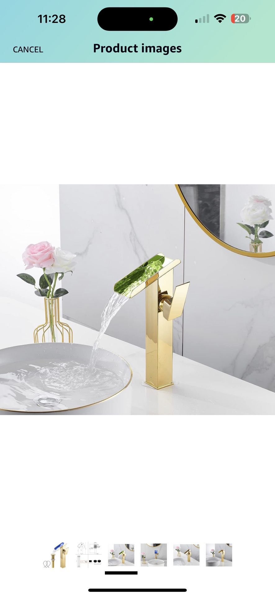 Gold Faucet