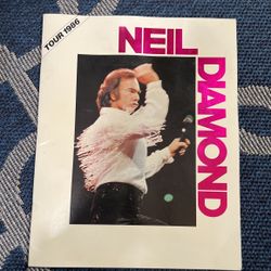 1986 NEIL DIAMOND TOUR GUIDE