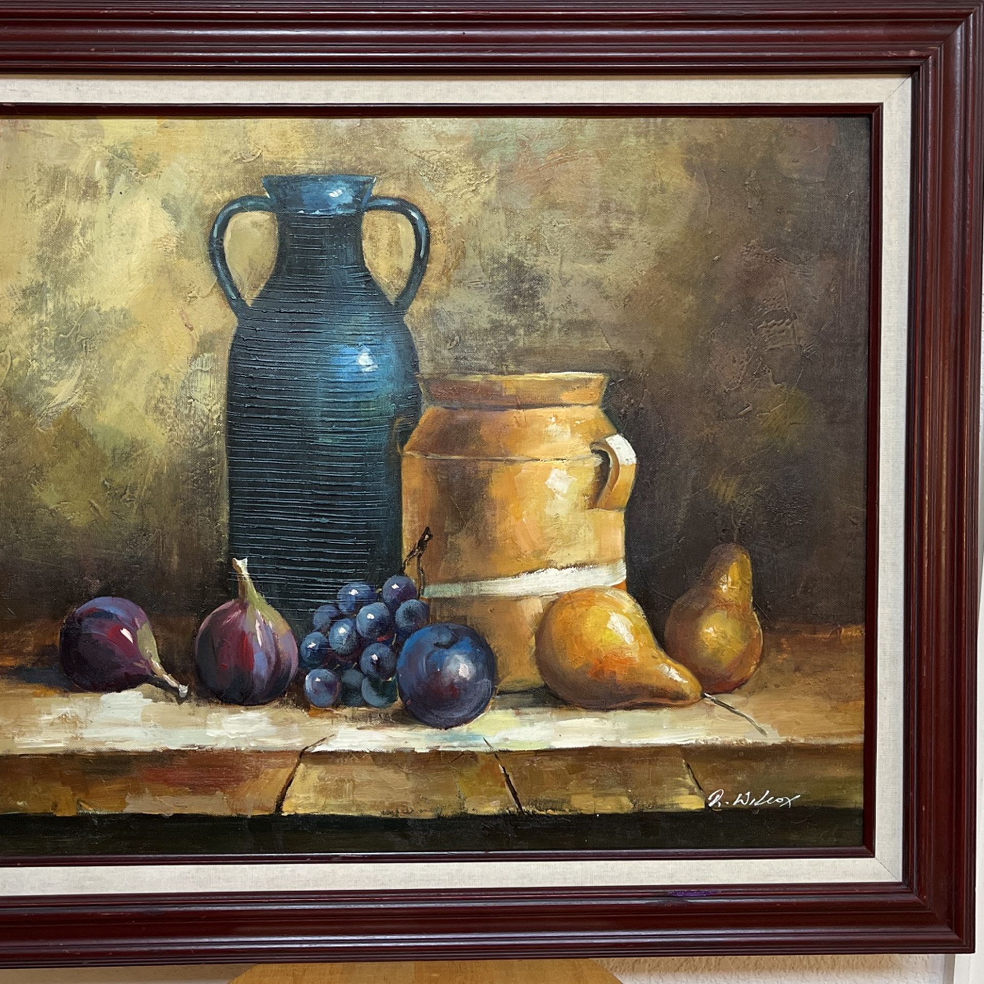 Painter R. Wilcox Still Life original oil painting By R. Wilcox for Sale in Littleton, CO ...