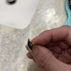 Antique Ring. Real Gold And Stone. 