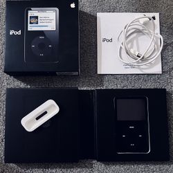 iPod Video 5th Gen Enhanced 5.5 30GB, Black A1136
