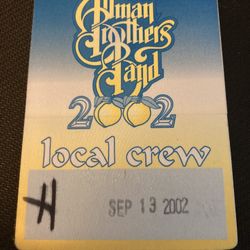 Backstage Pass
