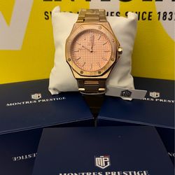 Monstres Prestige x Invicta Men’s Watch 44mm Rose Gold Quartz