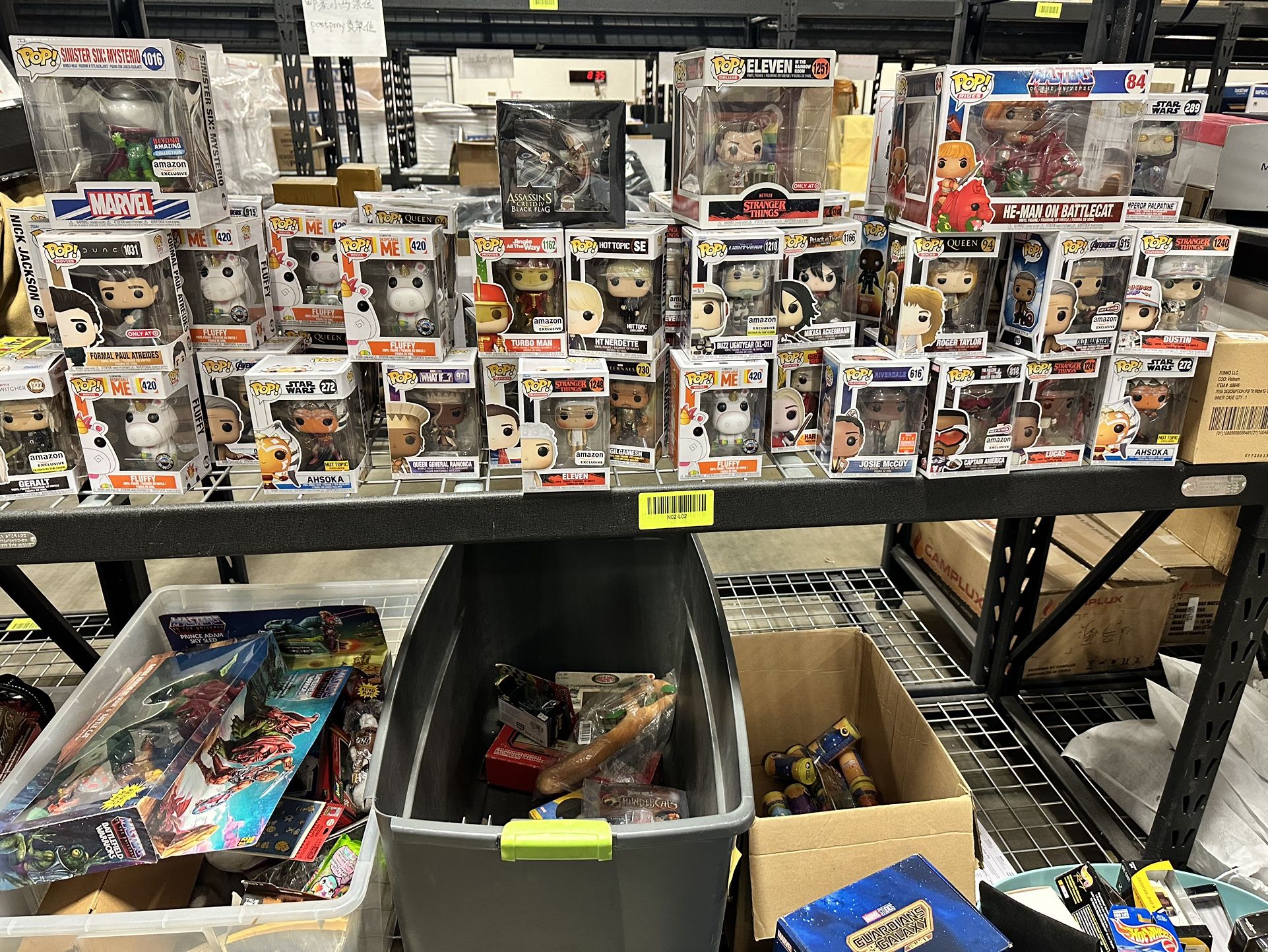 Huge Lot of Funko Pop! Figures – $200 for All