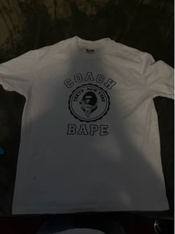 Bape coach shirt