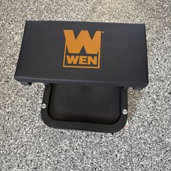 Rolling Mechanic Seat with Onboard Storage