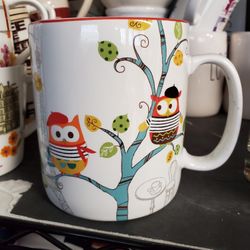 Large Owl Coffee Mug