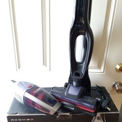 ROOMIE TEC SlimVac Upright Cordless Vacuum Cleaner for Home, Lightweight and Por