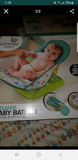 Deluxe baby bath