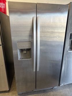 Whirlpool Stainless Steel Side-by-Side Refrigerator