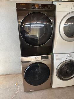 Samsung washer and electric dryer HE 4.5&7.4 cuft 