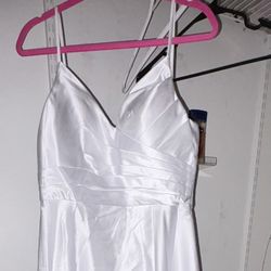 Boho Beach Mermaid Satin Bridal Gown with Sleeves