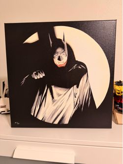 Bat Man Canvas