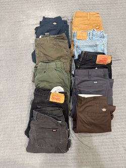 3-Bag Name Brand Clothing bundle – Levi’s, Dickies, Michael Kors, and More