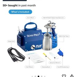 Reduced New Fuji Spray 2202 Semi-PRO 2 HVLP Paint Spray System