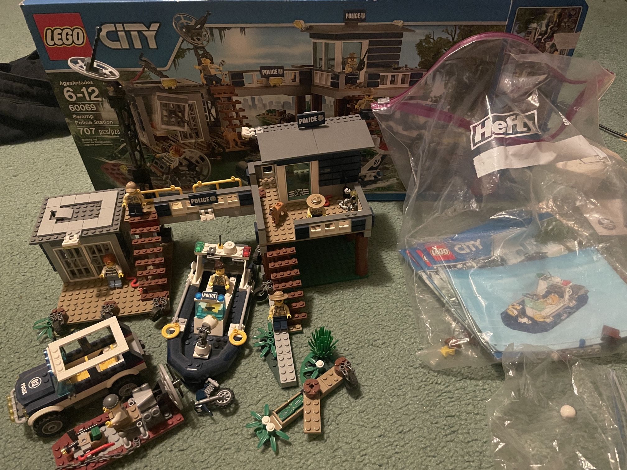 Lego 60069 Swamp Police Station Retired
