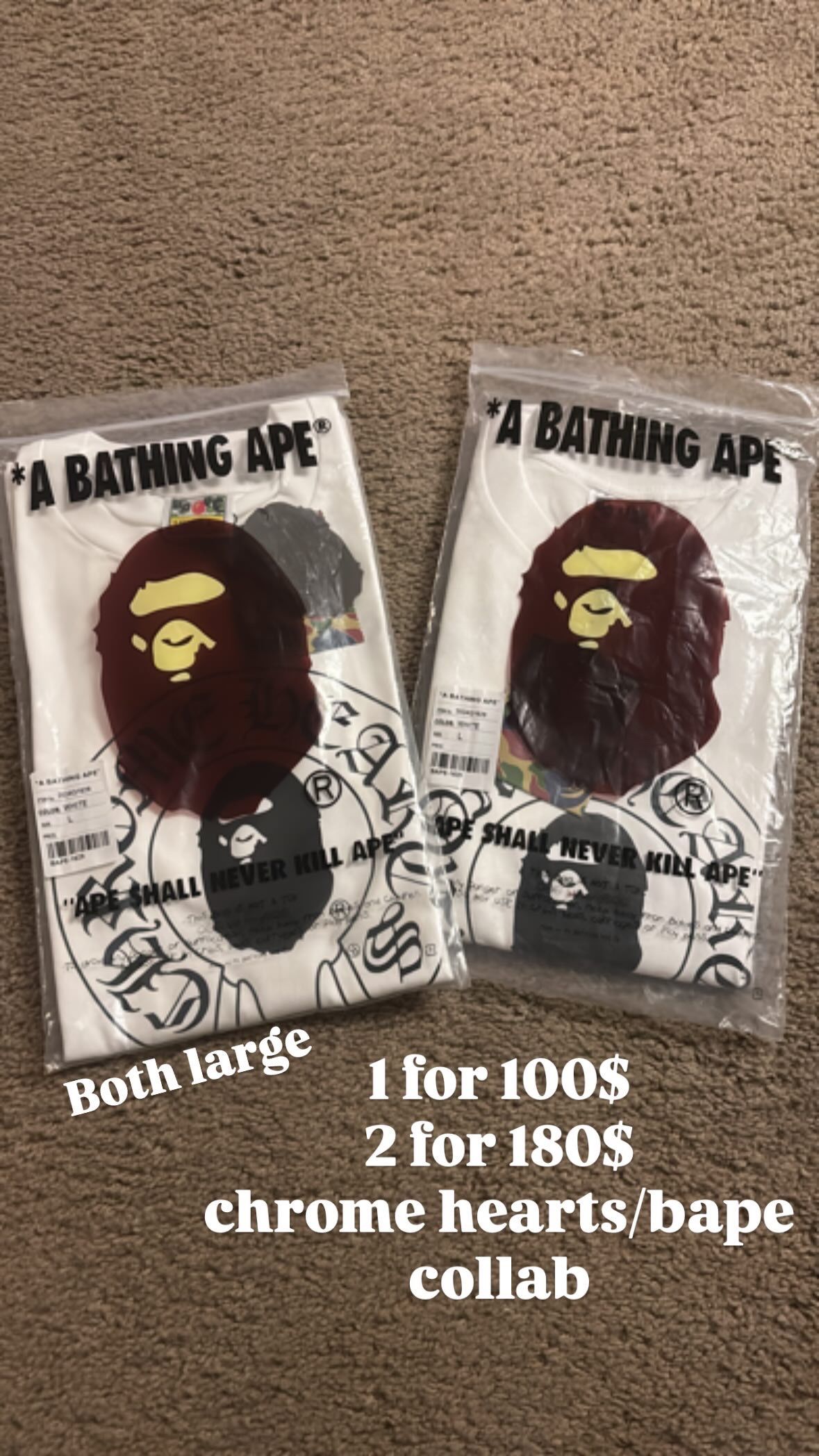 Chrome Hearts/Bape