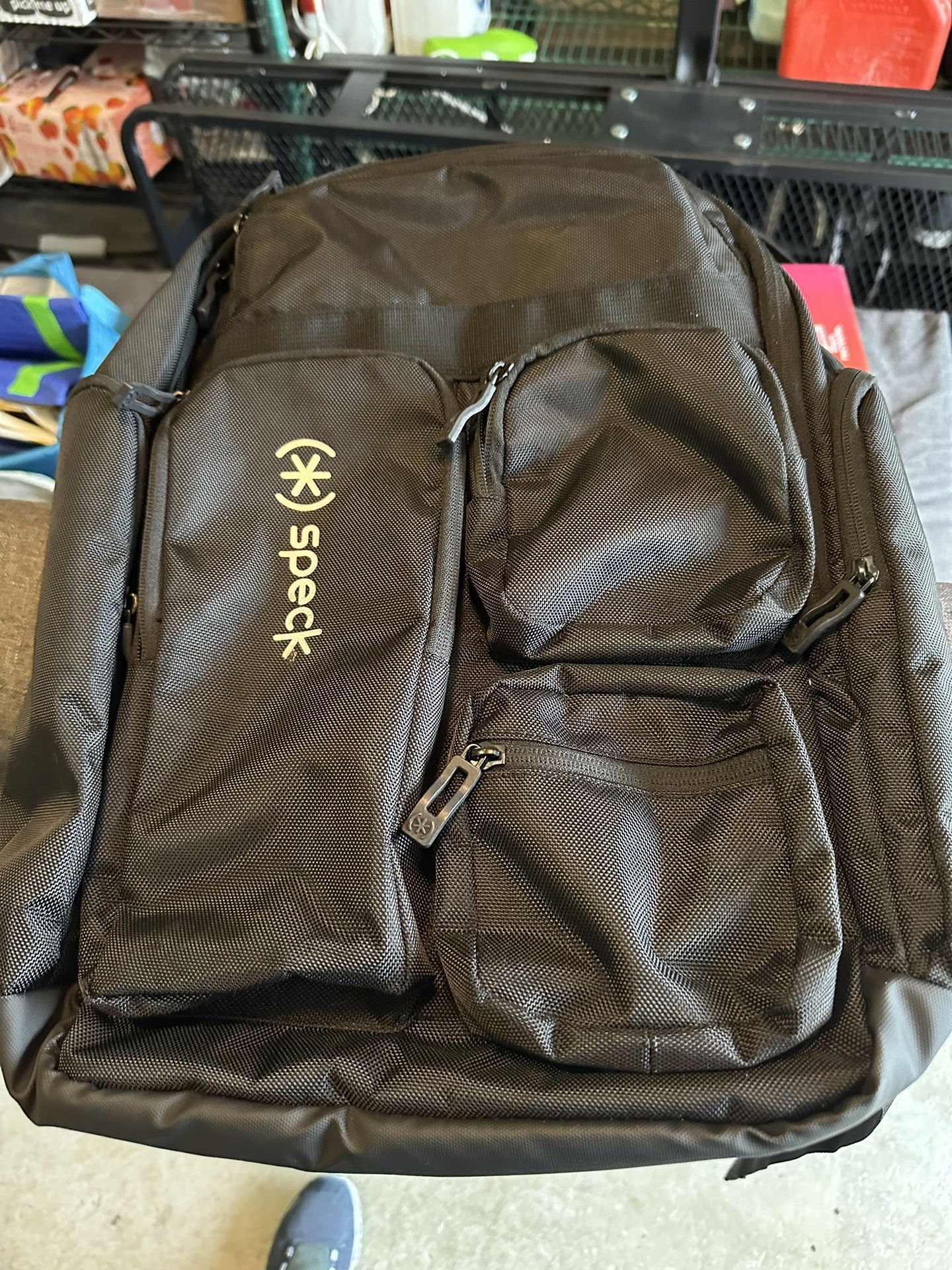 Black Speck Backpack