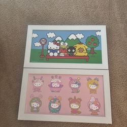 Hello Kitty Wall Art