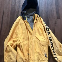 L/xl Nautica Sport Shell Jacket 