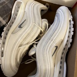 All White Air Max 97 
