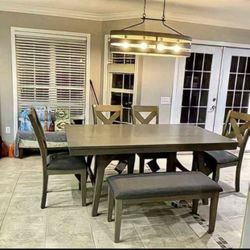 Aldwin 6 Piece Dining Set Brand New Ashley Fastest Delivery for