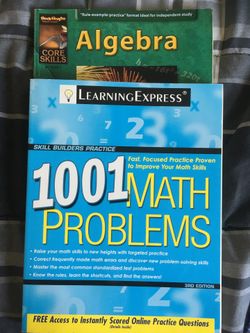 Math workbooks