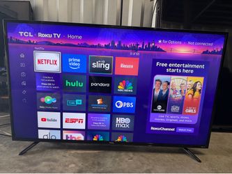 TCL 55"4K SMART Ultra HD Roku LED TV