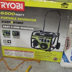 Portable Gas Generator 6,500 Watt