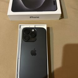 Iphone15 Pro Black Color 256GB