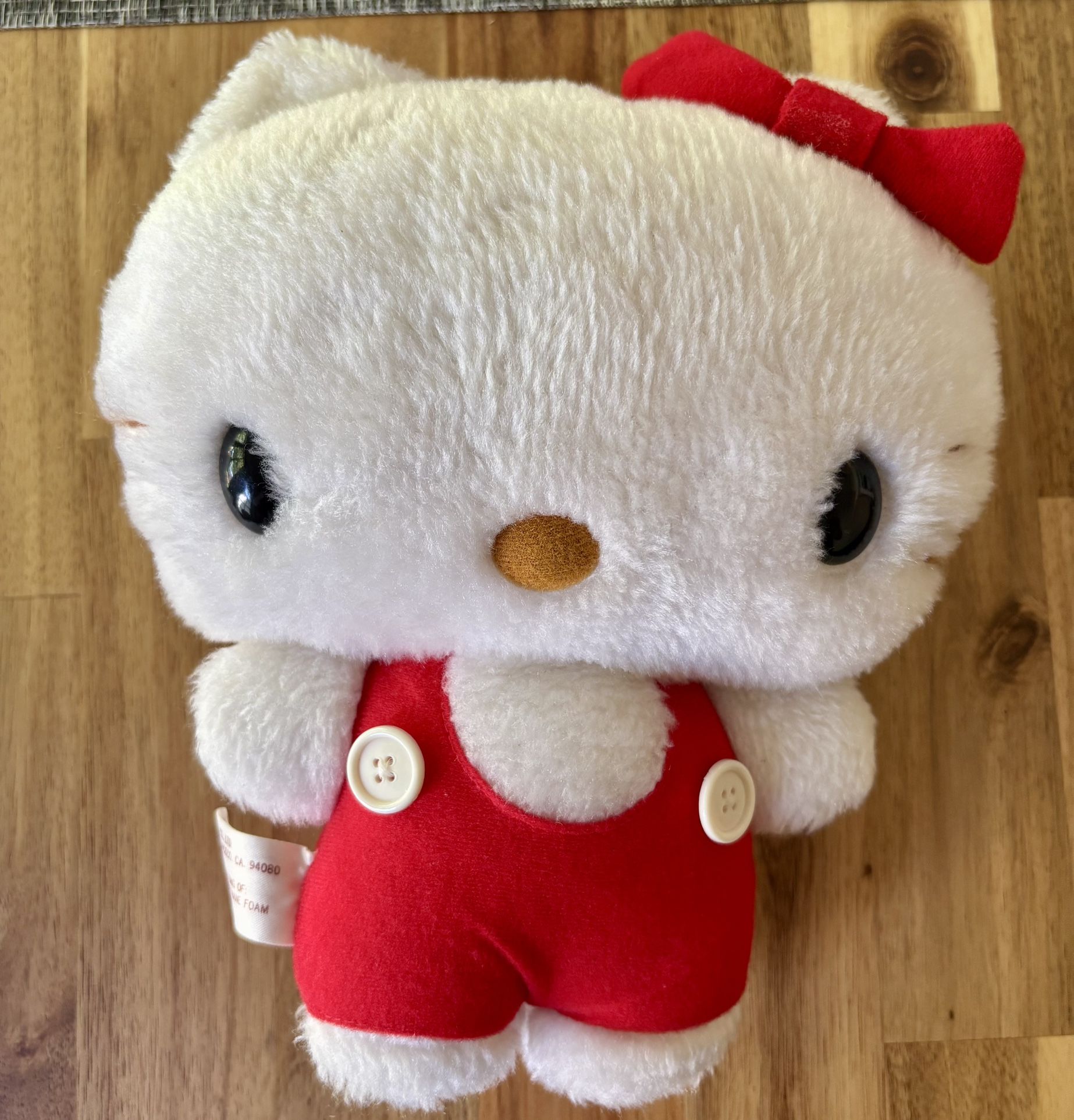 Vintage 1976 Sanrio Hello Kitty Plush