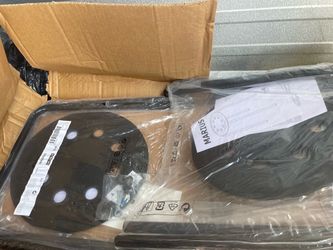 Two-IKEA MARIUS Stool – Black, Unassembled, brand new.