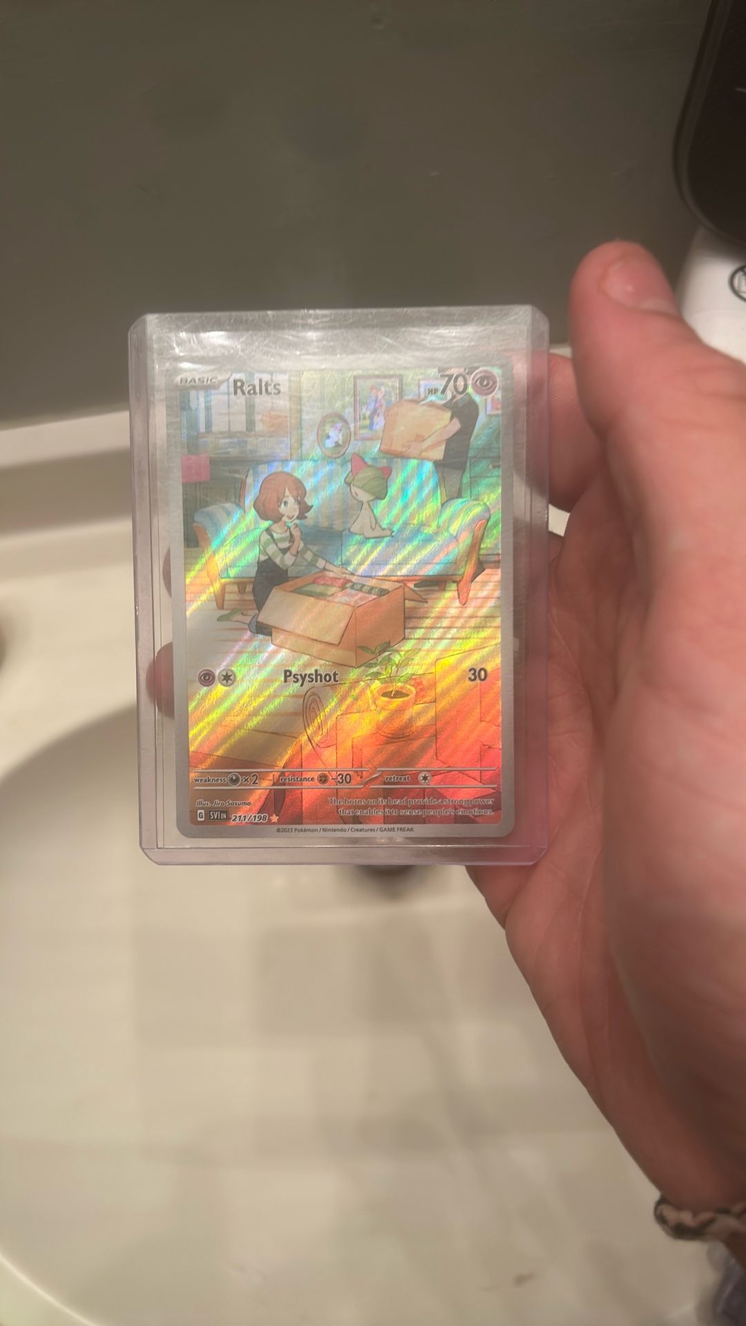 Ralts Illustration rare