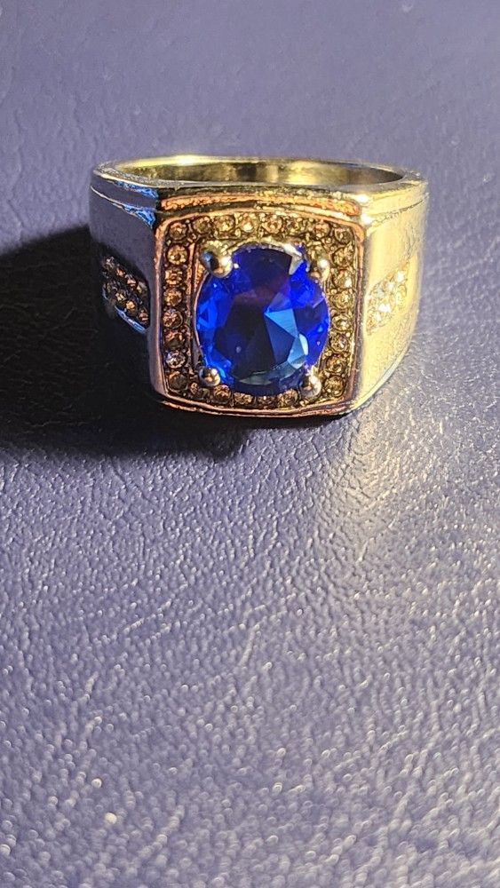 Men's Luxury Engagement Promise Ring Size 8.0