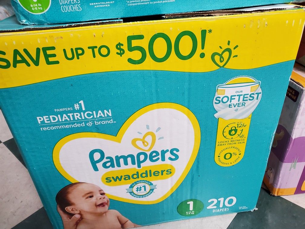 Pampers Swaddlers Size 1