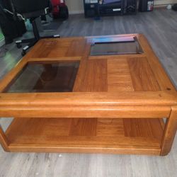 Coffee Table With Removable Panels