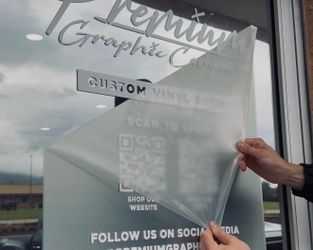 Business hours signs/decals available