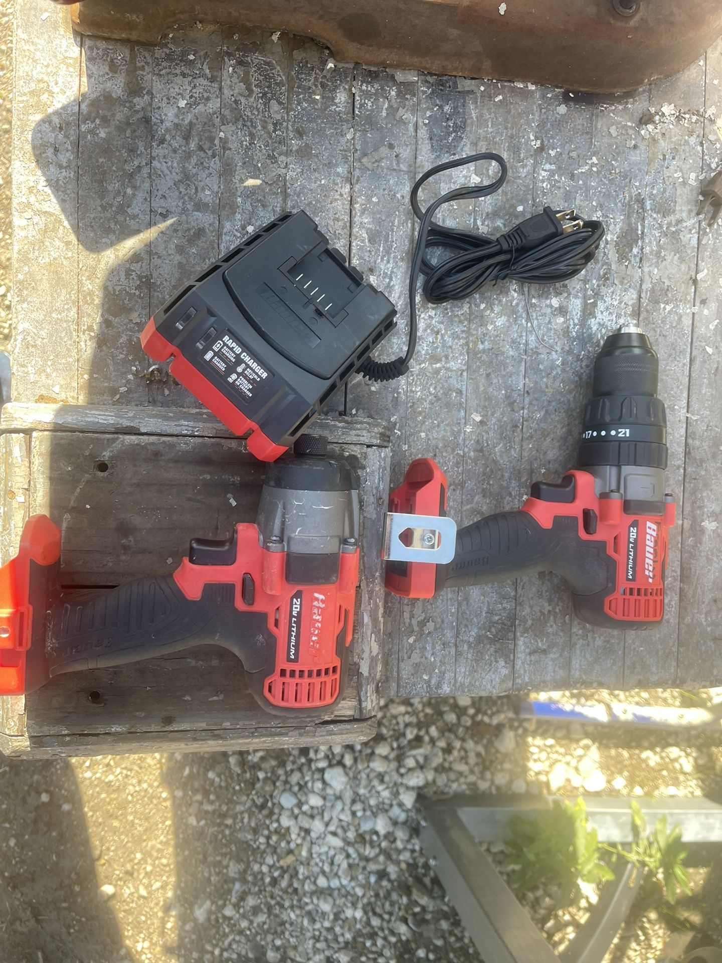 Bauer 20V Hypermax Lithium 1/2 Hammer Drill Kit Bauer 1/2 in