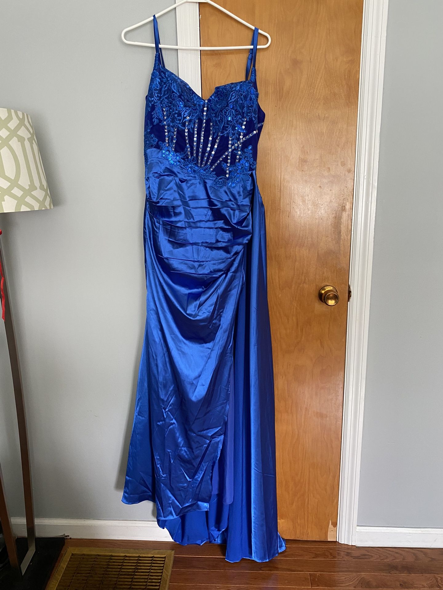Royal Blue Evening Gown