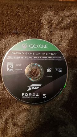 Xbox ONE Forza 5 Game Only Great Condition